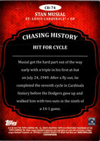 2013 Topps Chasing History Stan Musial #CH-74