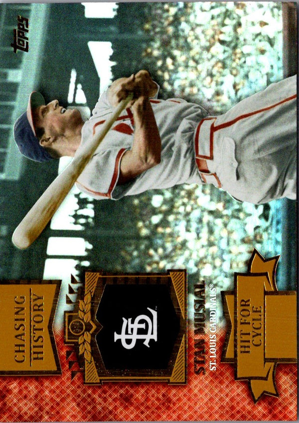 2013 Topps Chasing History Stan Musial #CH-74