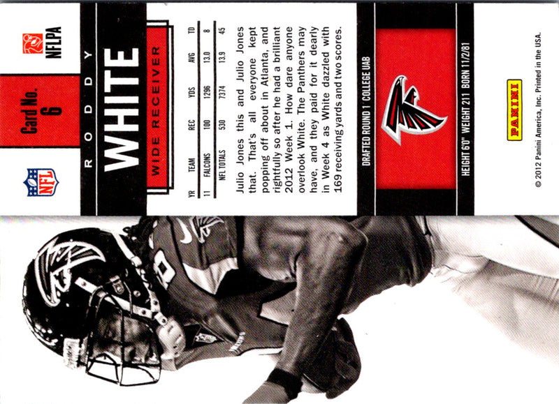 2012 Panini Contenders Roddy White