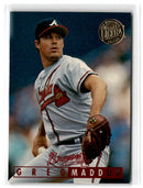 1995 Ultra Strikeout Kings Greg Maddux