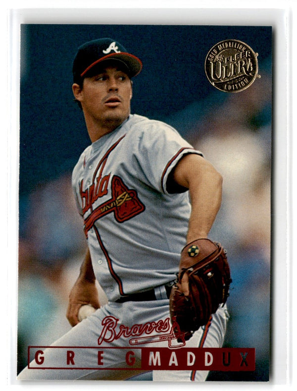 1995 Ultra Strikeout Kings Greg Maddux #4