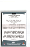 2010 Topps Platinum Jerome Harrison