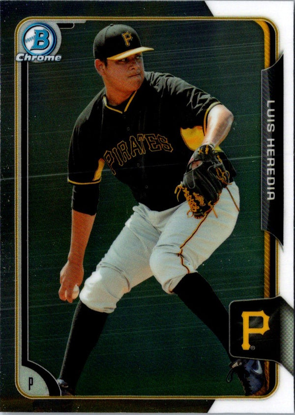 2015 Bowman Chrome Prospects Luis Heredia #BCP127