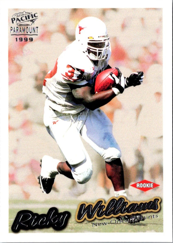 1999 Pacific Paramount Ricky Williams #154 Rookie