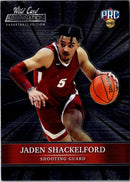 2022 Wild Card Matte Jaden Shackelford