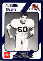 1989 Collegiate Collection Auburn Coke 580 Dave Woodward #374