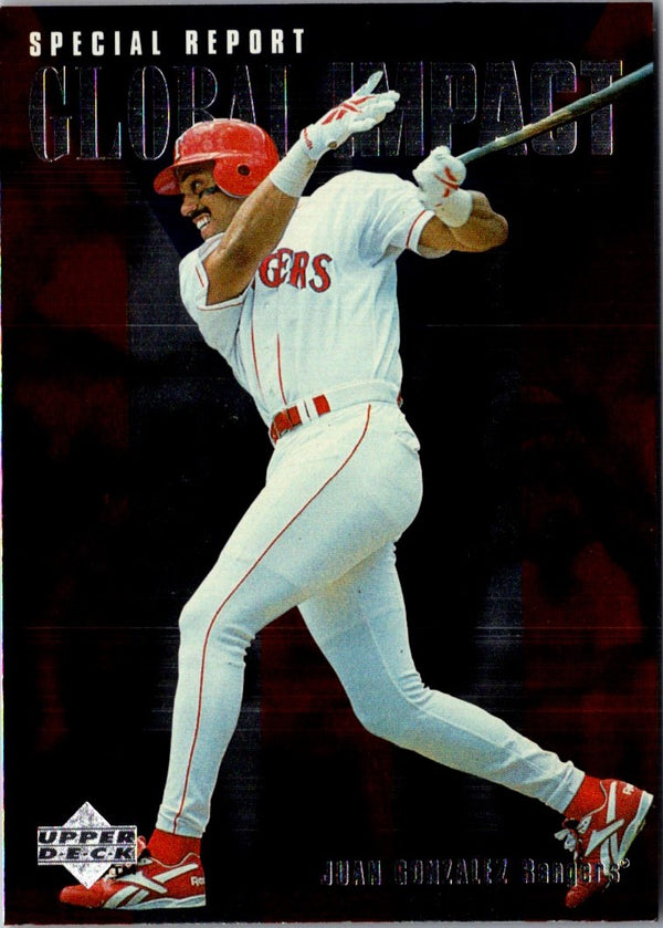 1997 Upper Deck Juan Gonzalez #200