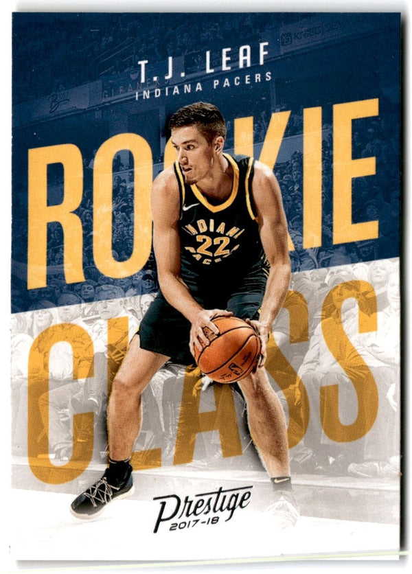 2017 Panini Prestige Rookie Class T.J. Leaf #18