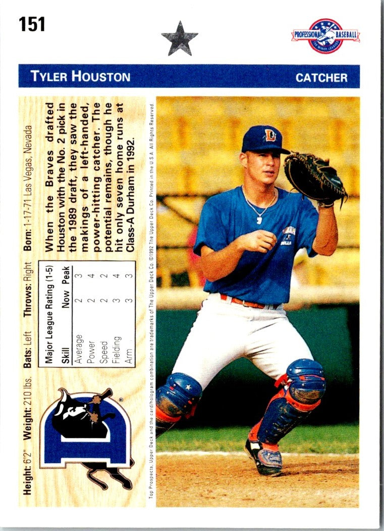 1992 Upper Deck Minors Tyler Houston