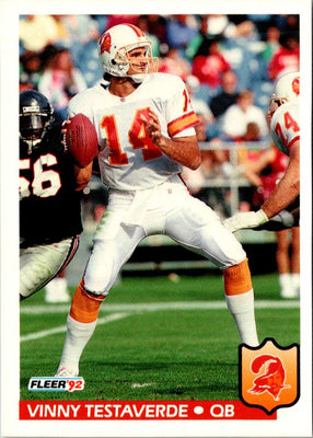 1992 Fleer Vinny Testaverde #410