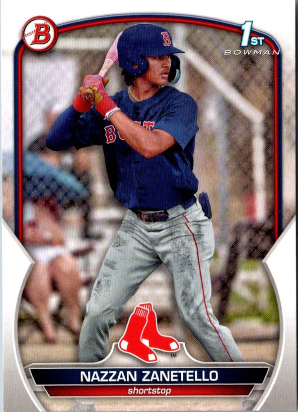 2023 Bowman Draft Nazzan Zanetello #BD-3 Rookie