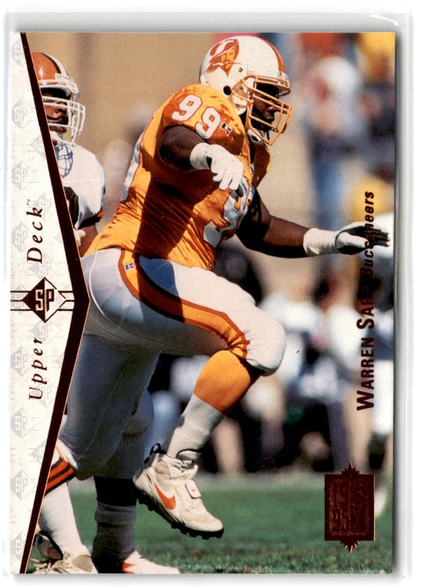 1995 SP Warren Sapp #99 Rookie