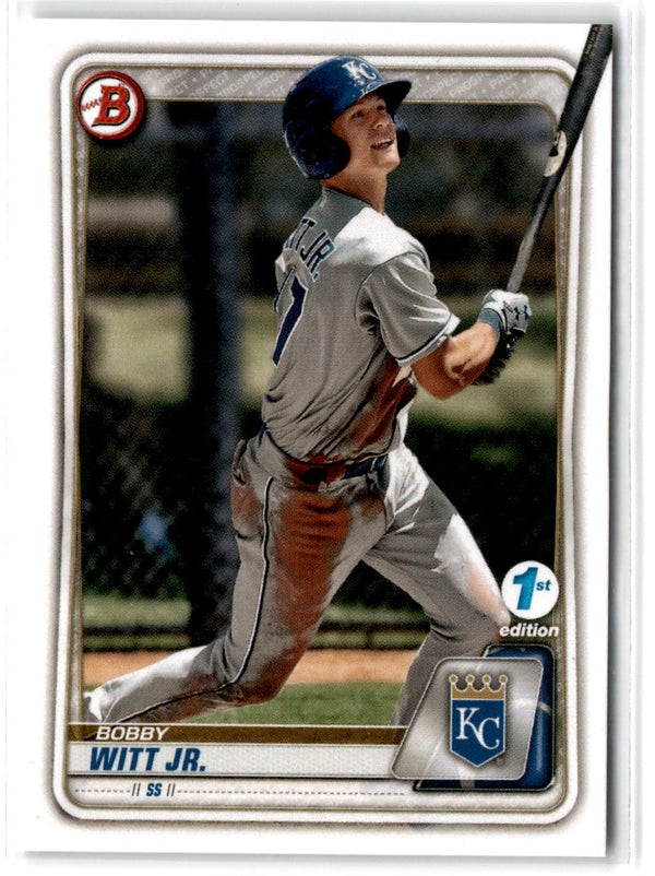 2020 Bowman Draft Edition Bobby Witt Jr. #BD-152