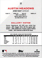 2022 Topps Gallery Austin Meadows #22