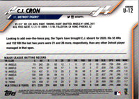 2020 Topps Chrome Update C.J. Cron #U-12