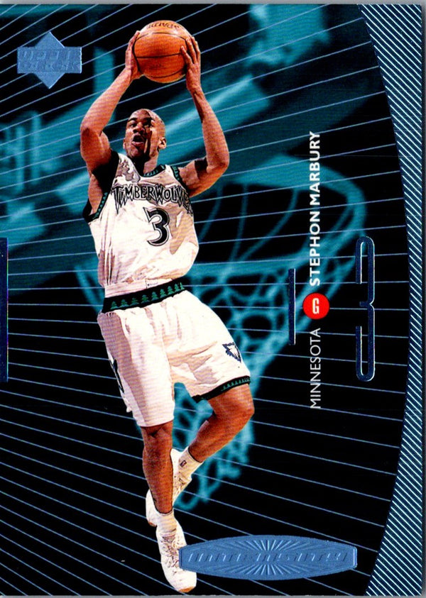 1997 SkyBox Z-Force Stephon Marbury #3