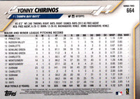 2020 Topps Yonny Chirinos #664