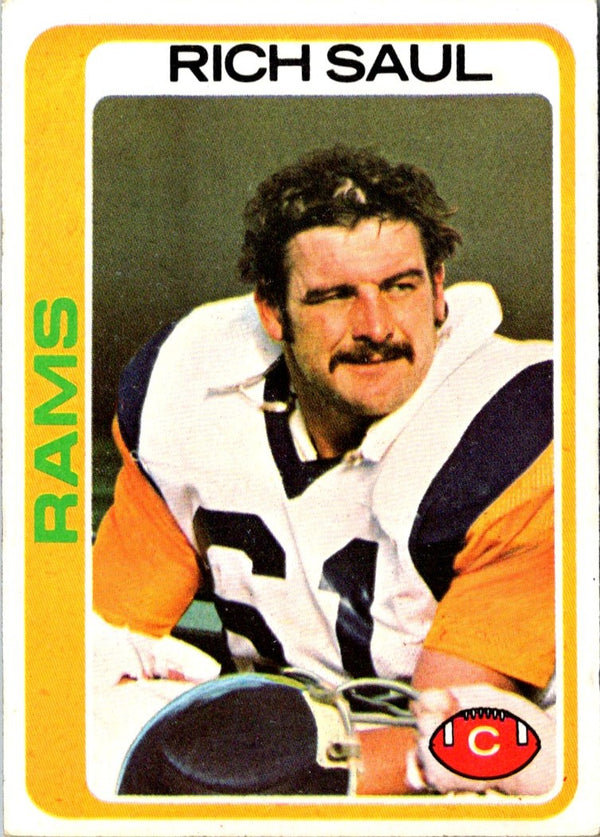 1978 Topps Rich Saul #498
