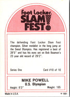 1991 Foot Locker Slam Fest Mike Powell #10