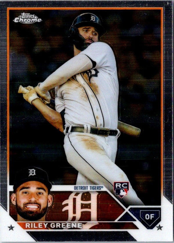 2023 Topps Chrome Riley Greene #182 Rookie