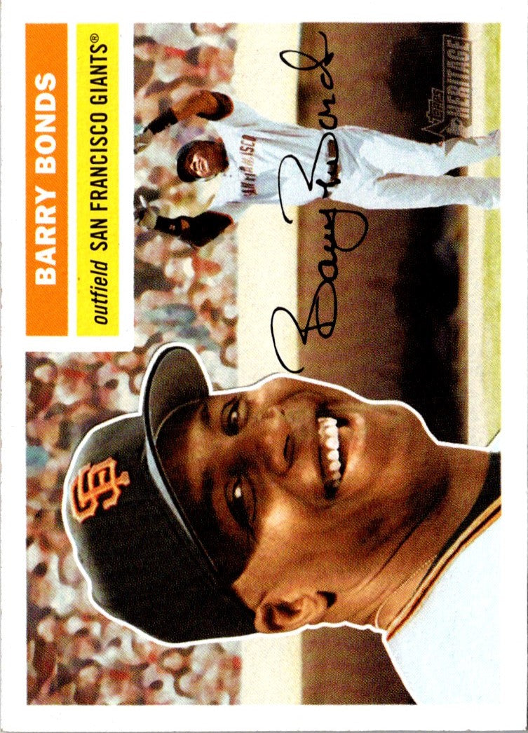 2005 Topps Heritage Barry Bonds