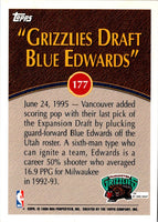 1995 Topps Blue Edwards #177