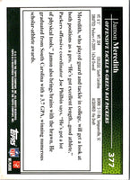 2009 Topps Jamon Meredith #377 Rookie