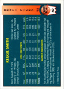 1992 Front Row Draft Picks Reggie Smith