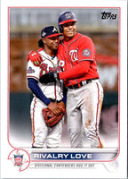 2022 Topps Update Rivalry Love (Juan Soto/Ozzie Albies) #US310
