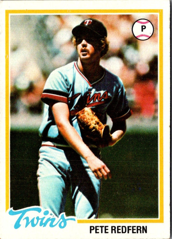 1978 Topps Pete Redfern #81