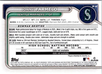 2024 Bowman Prospects Jonny Farmelo #BP-147
