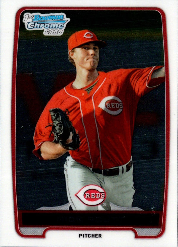 2012 Bowman Draft Picks & Prospects Chrome Nick Routt #BDPP123