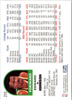 1992 Hoops Eddie Johnson #215