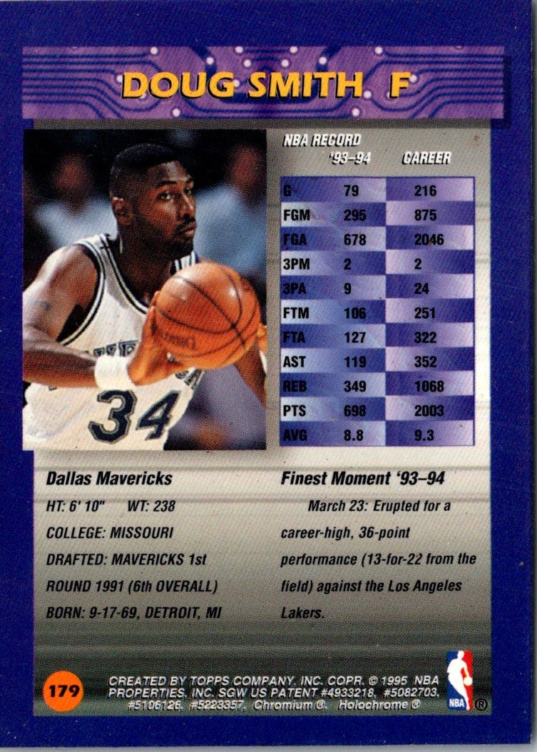 1994 Finest Doug Smith