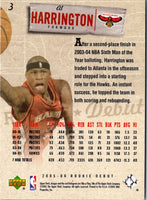 2005 Upper Deck Rookie Debut Al Harrington #3