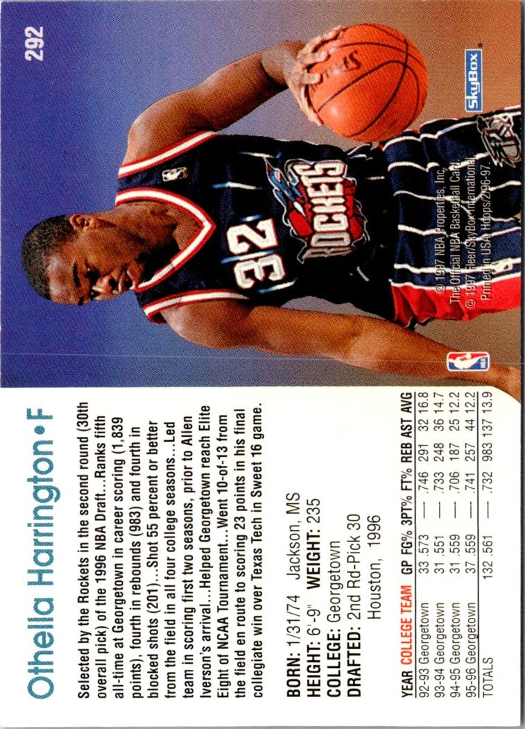 1996 Hoops Othella Harrington