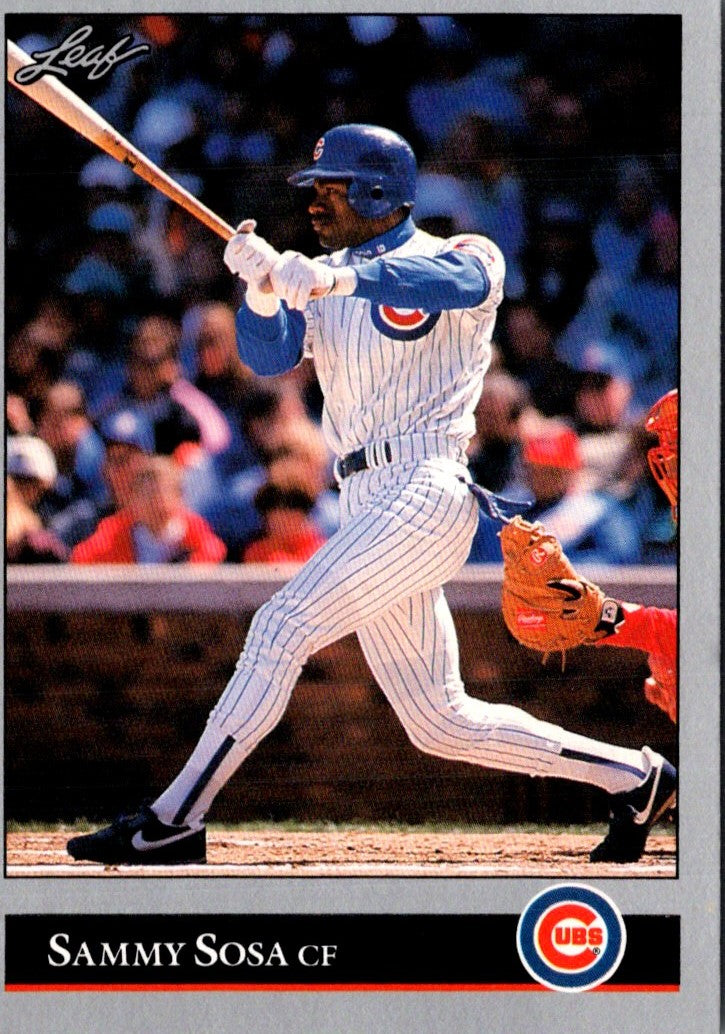 1992 Leaf Black Gold Sammy Sosa
