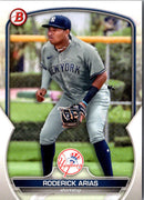 2023 Bowman Prospects Roderick Arias