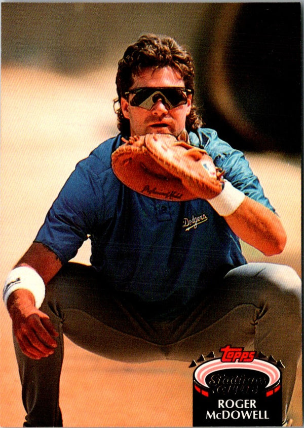 1992 Stadium Club Roger McDowell #804