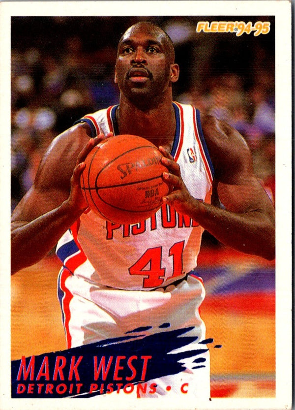 1995 Fleer Mark West #56