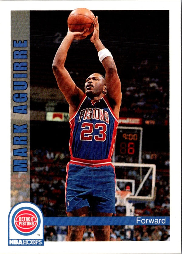 1992 Hoops Mark Aguirre #62