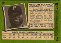 2020 Topps Heritage Gregory Polanco #273