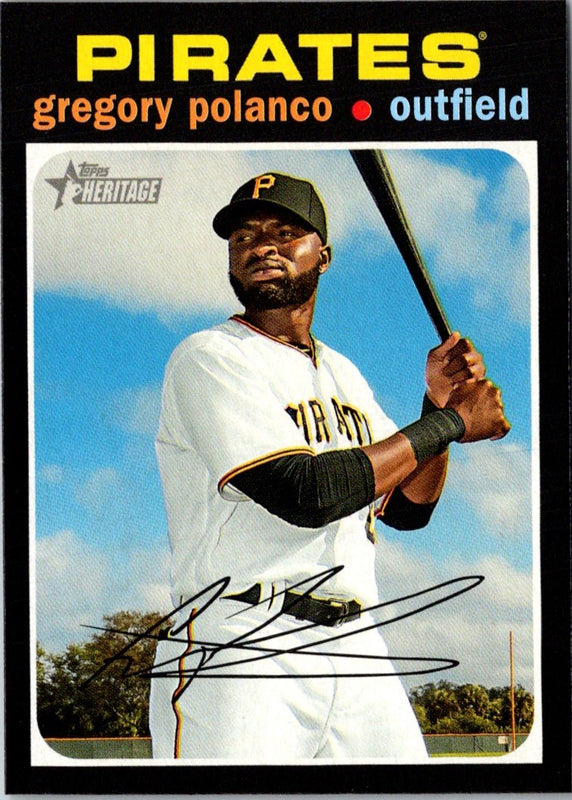 2020 Topps Heritage Gregory Polanco #273