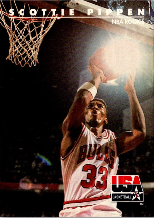 1992 SkyBox USA Scottie Pippen #65