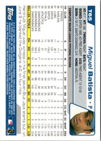 2004 Topps Traded & Rookies Miguel Batista #T65