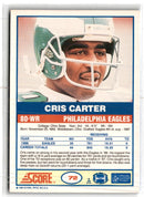 1989 Score Cris Carter