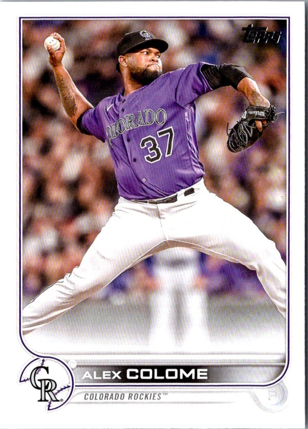 2022 Topps Update Alex Colome #US325