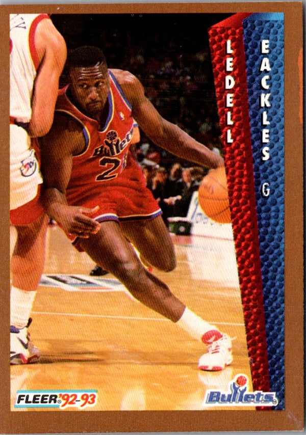 1992 Fleer Ledell Eackles #230