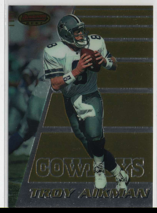 1996 Bowman's Best Troy Aikman #60