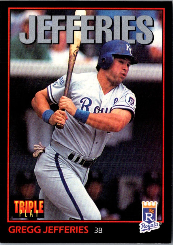 1993 Triple Play Gregg Jefferies #130